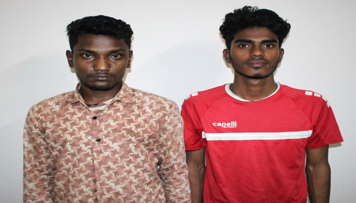 র‌্যাব-১২, সিরাজগঞ্জ এর অভিযানে অভিনব কায়দায় লাগেজের ভিতর মাদকদ্রব্য পরিবহনকালে ২৭ কেজি গাঁজাসহ ০২ জন মাদক ব্যবসায়ী গ্রেফতার।