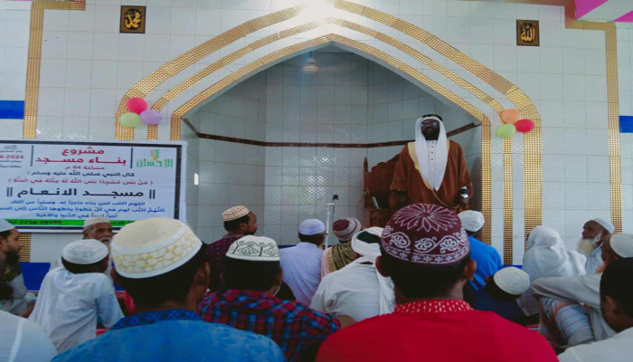 চকনিহাল জামতলা বায়তুল  ফালাহ্ নবনির্মিত মসজিদের শুভ উদ্বোধন